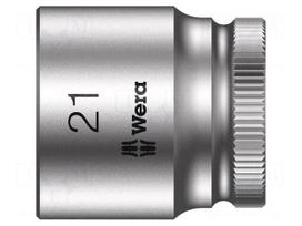 Socket: 6-angles | socket spanner | HEX 21mm | 3/8" | Zyklop