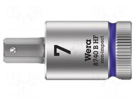 Socket: hex key-bit | Hex Plus | HEX 7mm | 3/8" | Zyklop