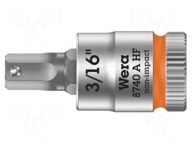 Socket: hex key-bit | inch,Hex Plus | HEX 3/16" | 1/4" | 28mm | Zyklop