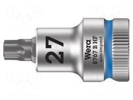 Socket: Torx®-bit | TX27 | 3/8" | 35mm | Chrom-vanadium steel | Zyklop