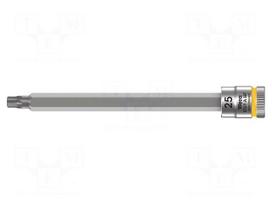Socket: Torx®-bit | TX25 | 1/4" | 100mm | Chrom-vanadium steel | Zyklop