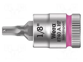 Socket: hex key-bit | inch,Hex Plus | HEX 1/8" | 1/4" | 28mm | Zyklop