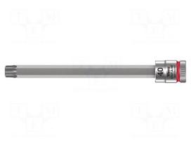 Socket: Torx®-bit | TX40 | 1/4" | 100mm | Chrom-vanadium steel | Zyklop