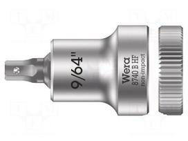 Socket: hex key-bit | inch,Hex Plus | HEX 9/64" | 3/8" | 35mm | Zyklop