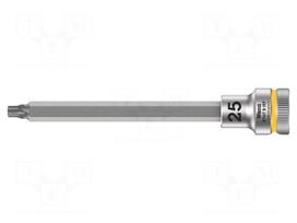 Socket: Torx®-bit | TX25 | 3/8" | 107mm | Chrom-vanadium steel | Zyklop