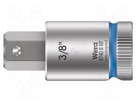 Socket: hex key-bit | inch,Hex Plus | HEX 3/8" | 3/8" | 38.5mm | Zyklop