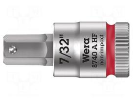 Socket: hex key-bit | inch,Hex Plus | HEX 7/32" | 1/4" | 28mm | Zyklop