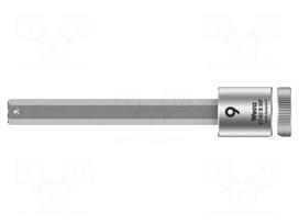 Socket: hex key-bit | Hex Plus | HEX 9mm | 3/8" | Zyklop