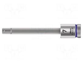 Socket: hex key-bit | Hex Plus | HEX 7mm | 3/8" | Zyklop