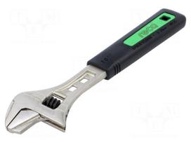 Wrench: adjustable | Overall len: 250mm | anti-slip grip