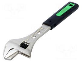 Wrench: adjustable | Overall len: 300mm | anti-slip grip