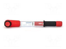 Wrench: torque | 369mm | 10÷50Nm | 1/2" | VDE | 4%