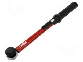 Wrench: torque | rattle | 330mm | 10÷50Nm | Kind of socket: square
