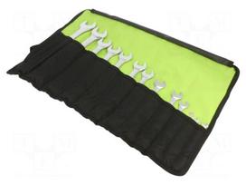 Wrench: combination spanner-set | Chrom-vanadium steel | 12pcs.