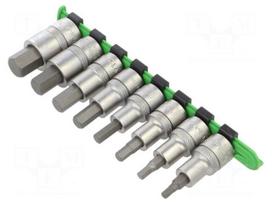 Socket: hex key-bit-set | socket spanner | Chrom-vanadium steel