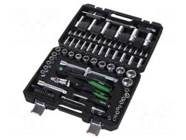 Socket-set | hex key,Phillips,Torx® | Chrom-vanadium steel