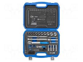 Wrench-set | 6-angles,rattle,socket bits,socket spanner | 69pcs.