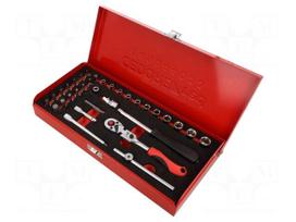 Wrench-set | 6-angles,socket spanner,Torx® | 1/4" | Gedore Red