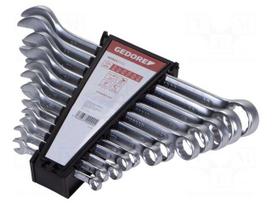 Wrench: combination spanner-set | double-sided | Plating: chromium