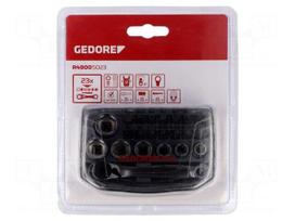 Wrench-set | 6-angles,socket spanner | Chrom-vanadium steel | 1/4"