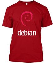 Debian Linux Tees - T-Shirt Made in the USA Size S to 5XL Unisex T-Shirt XXL
