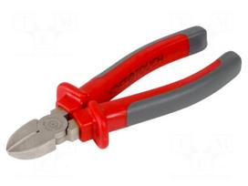 Pliers | side,cutting | ergonomic two-component handles,satin