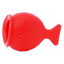 Lūpų putlinimo stiprintuvas Silikono žuvies formos Natūralus Pout Mouth Tool Sexy lūpų burnos siurbimo siurblys pilnesnėms lūpoms Beauty Device raudona