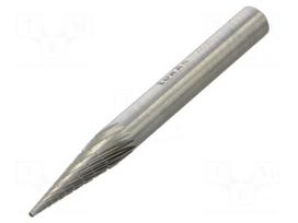 Fast cutting mill | Ø: 6mm | Ø: 6mm | steel,cast iron | M | conical