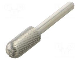 Fast cutting mill | Ø: 12mm | Ø: 6mm | steel,cast iron | C | rounded