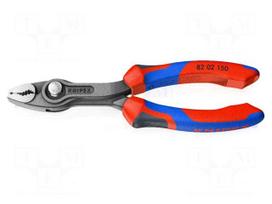 Pliers | adjustable | narrow profile | Grip capac: 3÷16mm | L: 150mm
