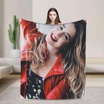 L-Lolas I-Indigos 2025 Tour Super Warm Blanket  Decorative Plush Throw Blanket Funny Bedroom Flannel Bedspread Sofa Bed Cover 75x90cm