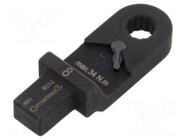 Wrench tip | torque,rattle,socket spanner,box | Spanner: 8mm | 34Nm