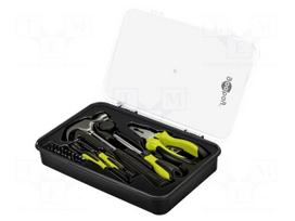 Tools set: general purpose | hex key,Phillips,Pozidriv®,slot