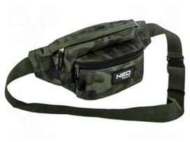 Waist bag | multipurpose | camo | poliester 600D | 360x120mm