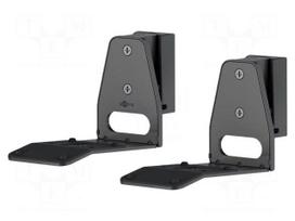 Holder: standard | speakers | black | 5kg | 2pcs | Sonos Era 300