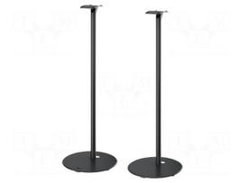 Holder: stand | speakers | black | 5kg | 2pcs | 714mm | Sonos Era 300