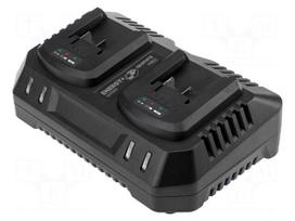 Charger: for rechargeable batteries | 65W | 21VDC | 230VAC | 18V