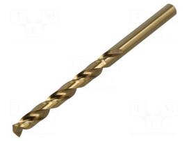 Drill bit-kit | for metal | Ø: 7mm | L: 109mm | Working part len: 69mm