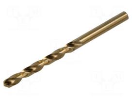 Drill set | for metal | Ø: 6mm | L: 93mm | Working part len: 57mm