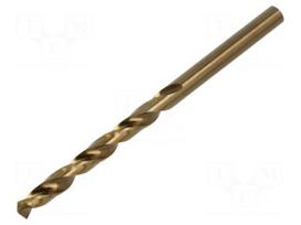Drill set | for metal | Ø: 5mm | L: 86mm | Working part len: 52mm