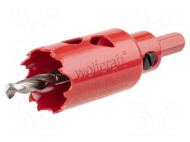 Hole saw | Ø: 29mm | wood,plastic,drywall,steel | Holder: hexagonal