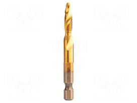 Tap | M6 | 1 | L: 68mm | 1/4" | high speed steel | Ø: 5mm