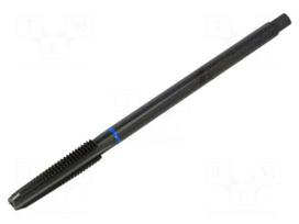 Tap | M12 | L: 180mm | Holder: square,machine | 7mm | for nuts | Blue
