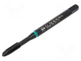 Tap | M4 | 0.7 | L: 63mm | Holder: square,machine | 3.4mm | B | Green
