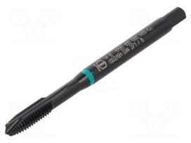 Tap | M6 | 1 | L: 80mm | Holder: square,machine | 4.9mm | B | Green