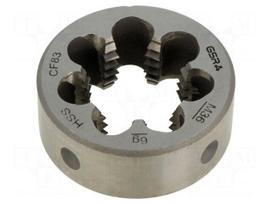 Threading die | M36 | 4 | high speed steel | H: 25mm | Øout: 65mm