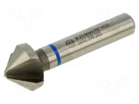 Countersink | high speed steel | Ø: 20.5mm | aluminium,steel | L: 63mm