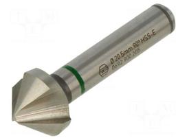 Countersink | high speed steel cobalt HSS-E | Ø: 20.5mm | C,conical