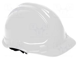 Protective helmet | white | HDPE | -20÷50°C | Size: 53-59