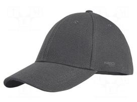 Baseball cap | grey | cotton | Size: one size